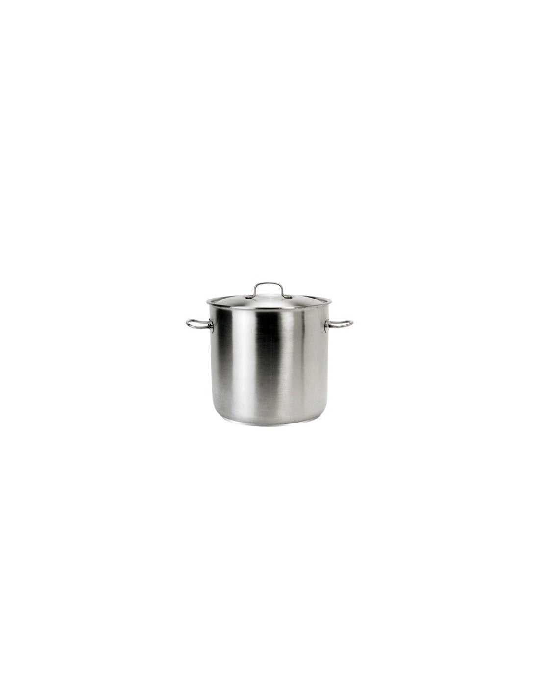 Olla Acero N28 De 17,86 Lts. Asa Barra, Doble Fondo