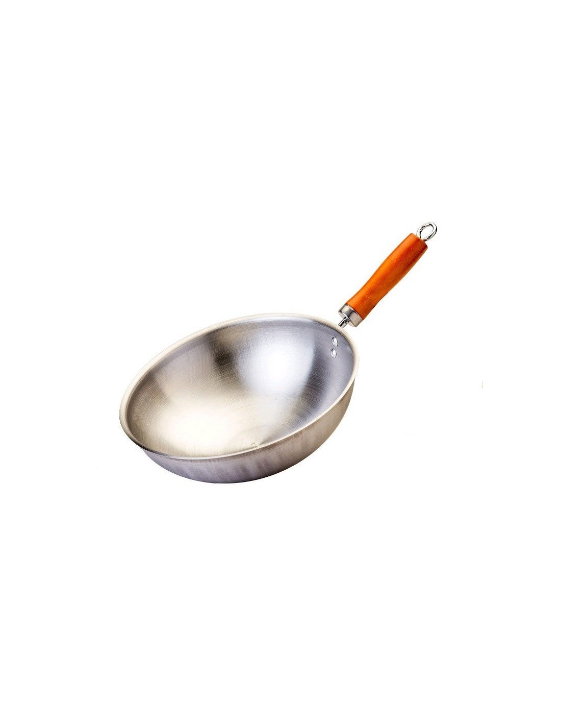 Wok Acero De 35 Cm Mango Madera