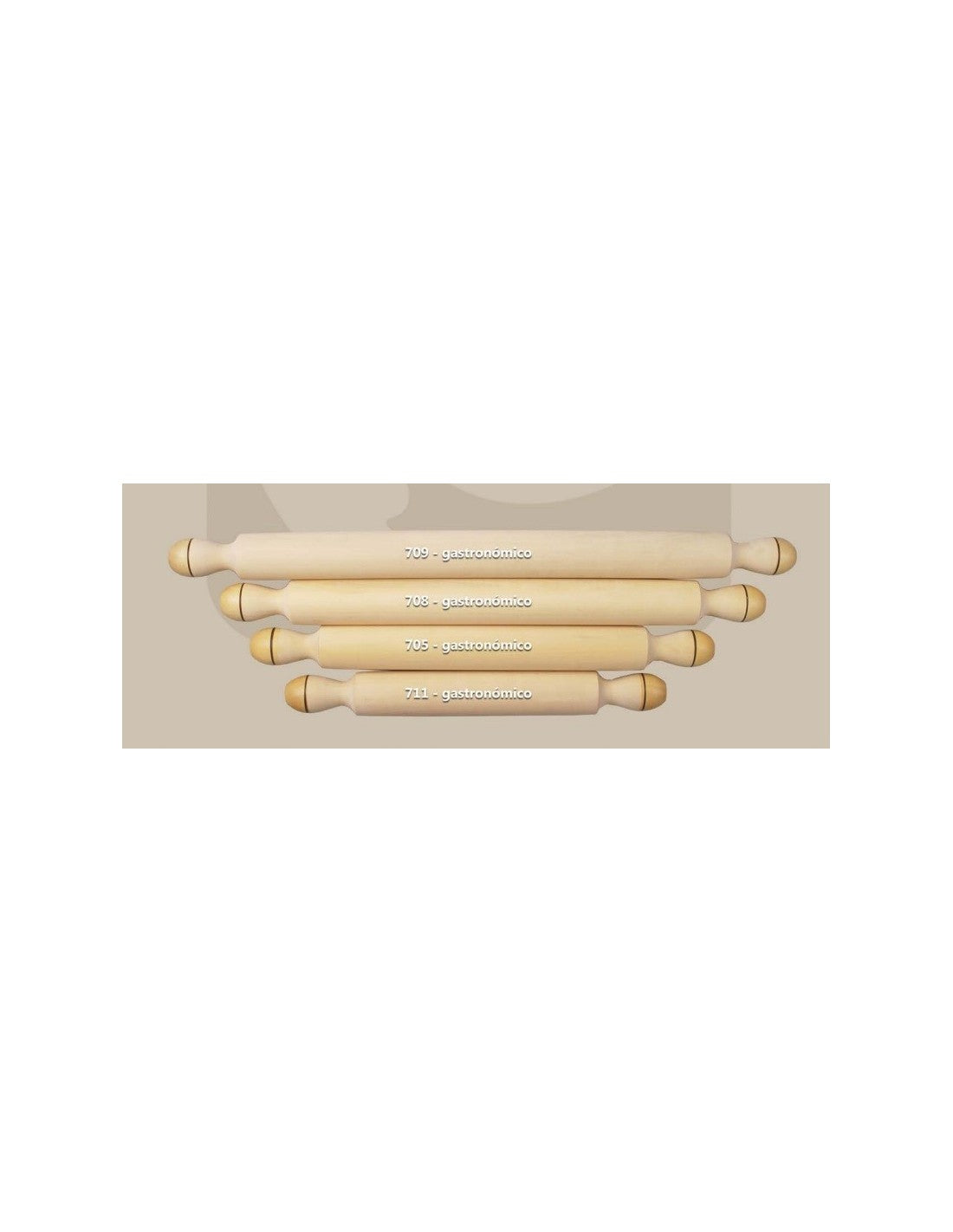 Palo Amasar Gastronomico De 70 Cm ferpa