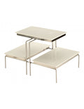 Soporte P/3 Bandejas Rectangular De Vidrio