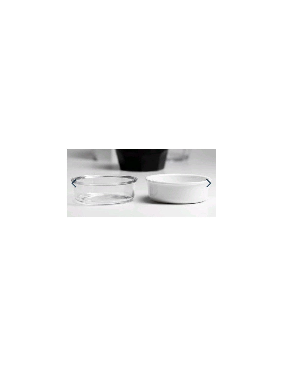 Compotera Policarbonato Blanco De 12 Cm