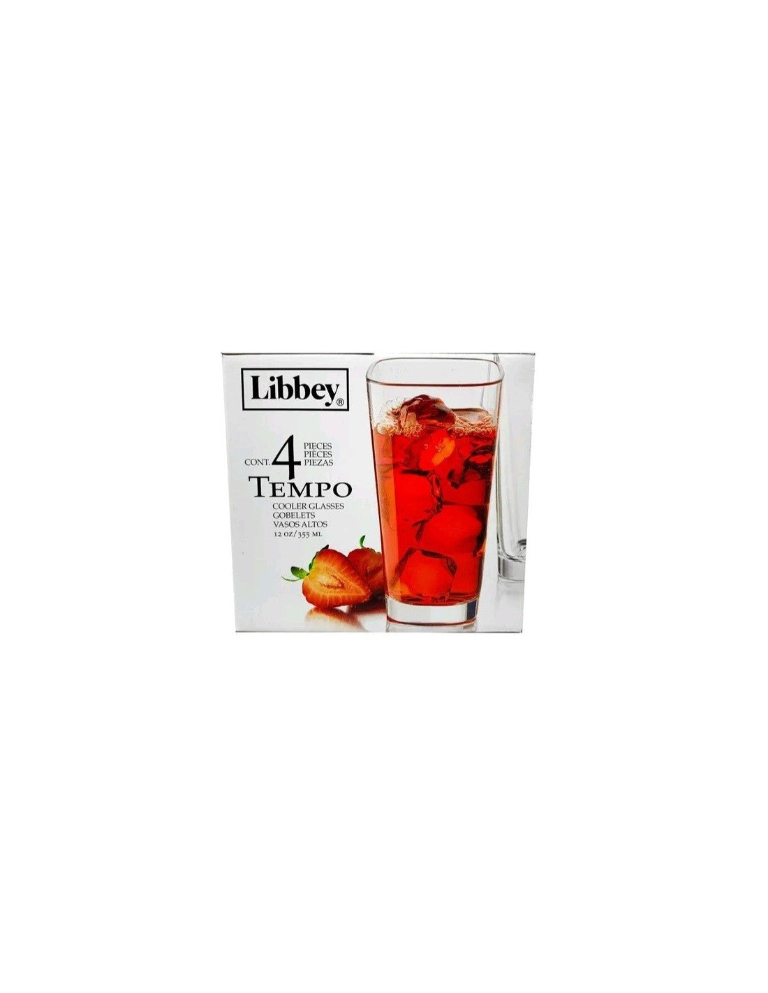 Vaso Trago Largo Templo De 355 Ml