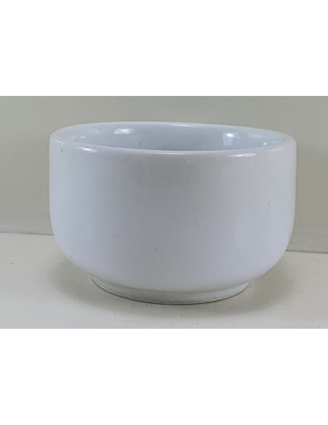 Cocota Porcelana De 6 Cm Dips Redonda Blanca