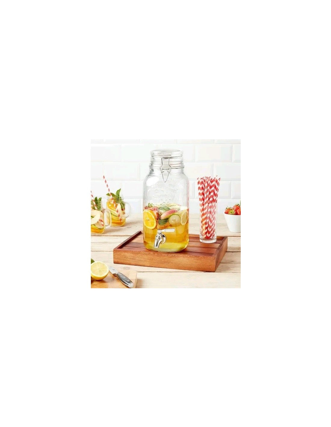 Frasco Dispenser De 4 Lts C/canilla