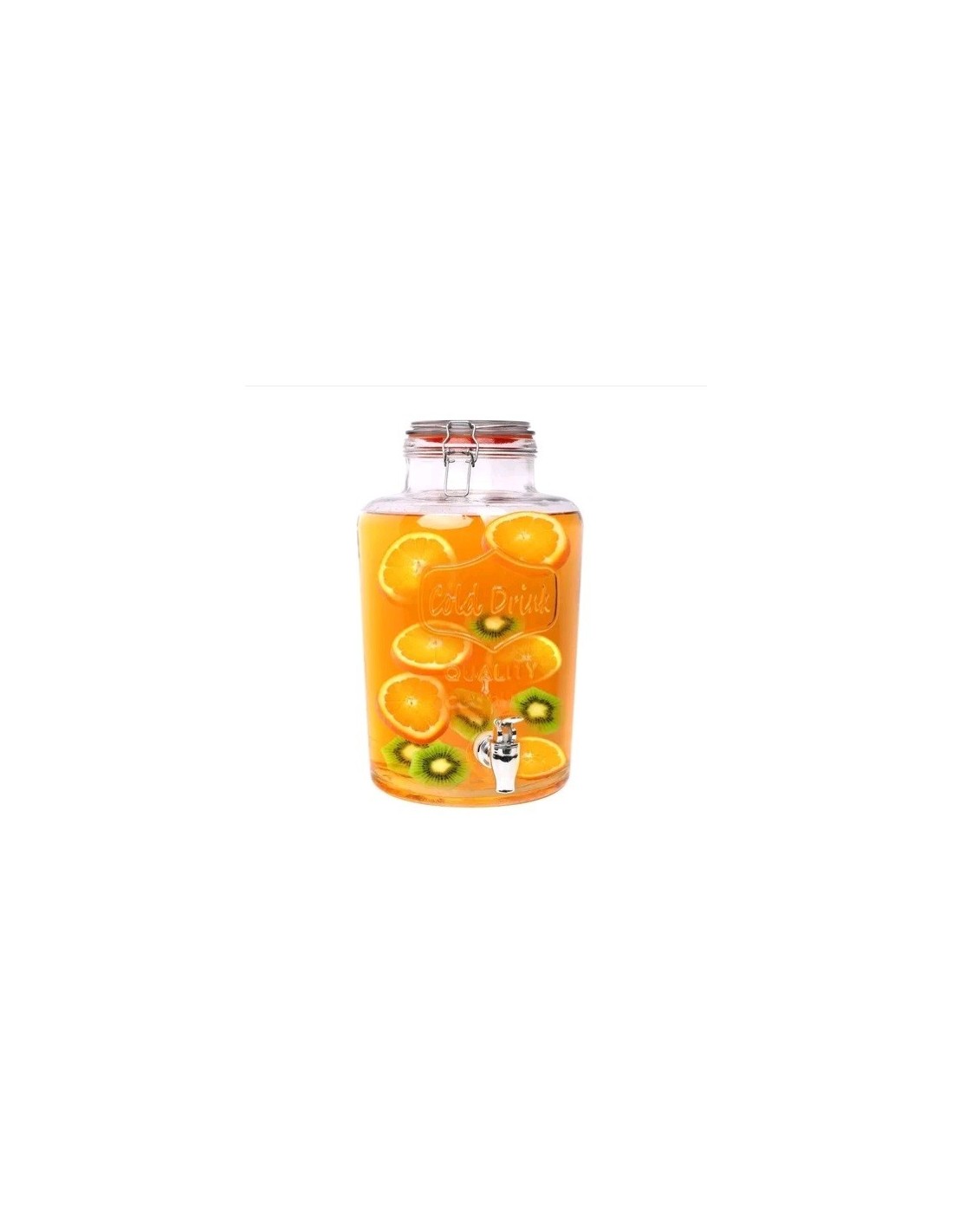 Frasco Dispenser De 8 Lts Con Canilla