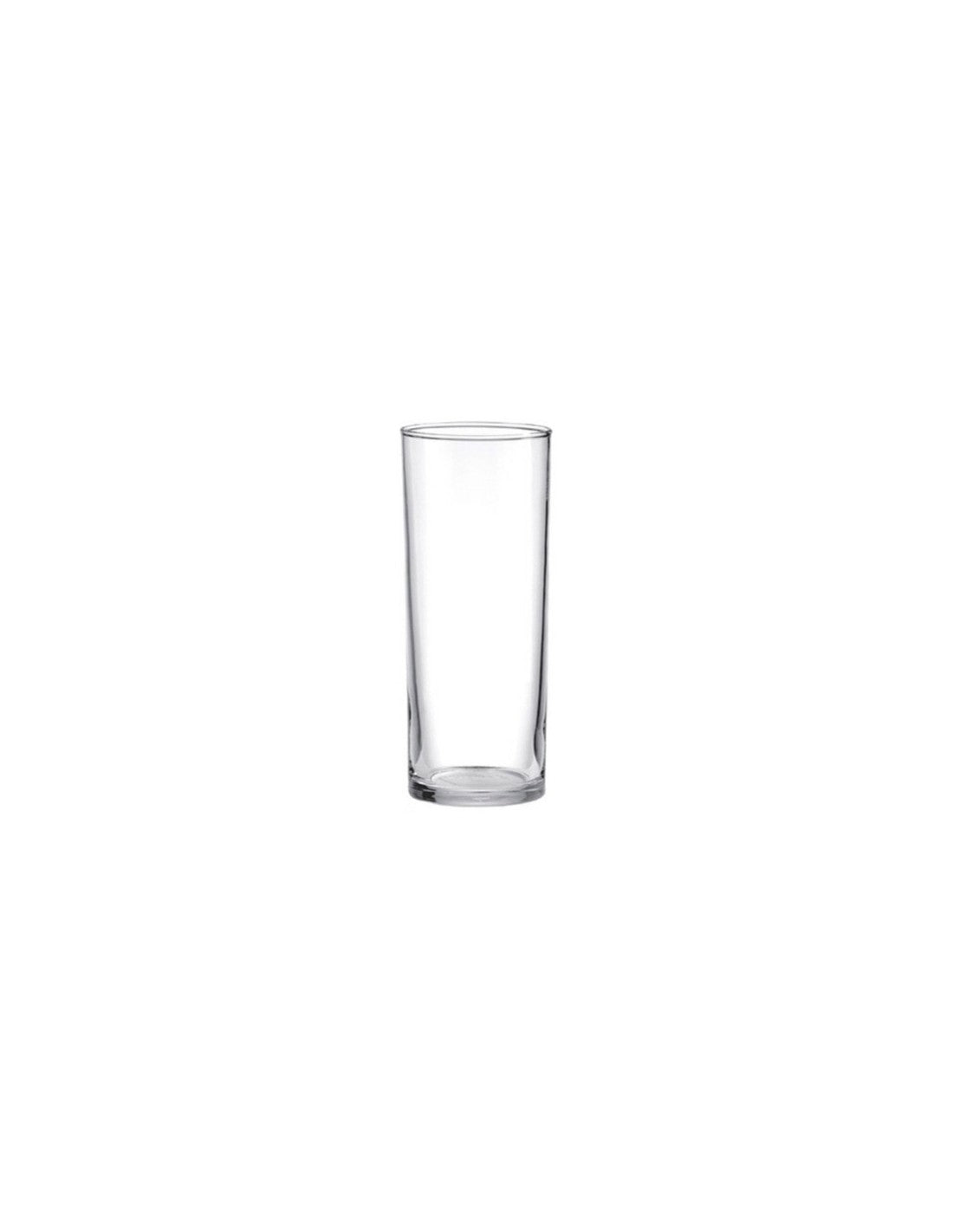 Vaso Cañita Templado De 310 Ml.