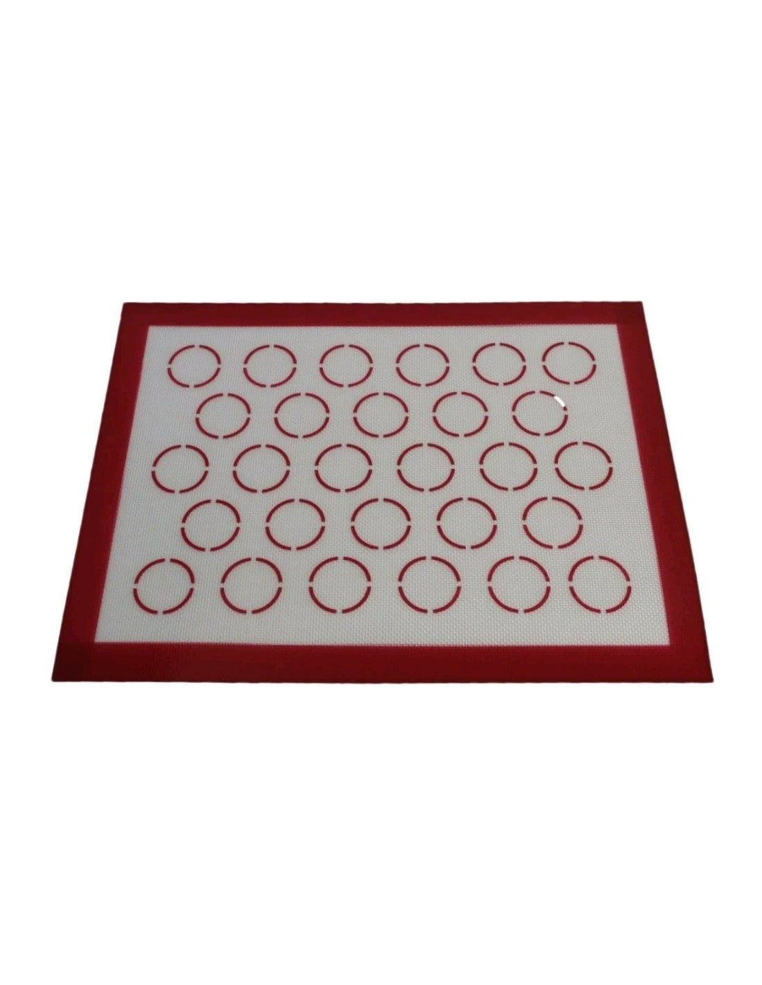 Plancha Silicona Con Malla Para Macarron De 30 X 40 Cm
