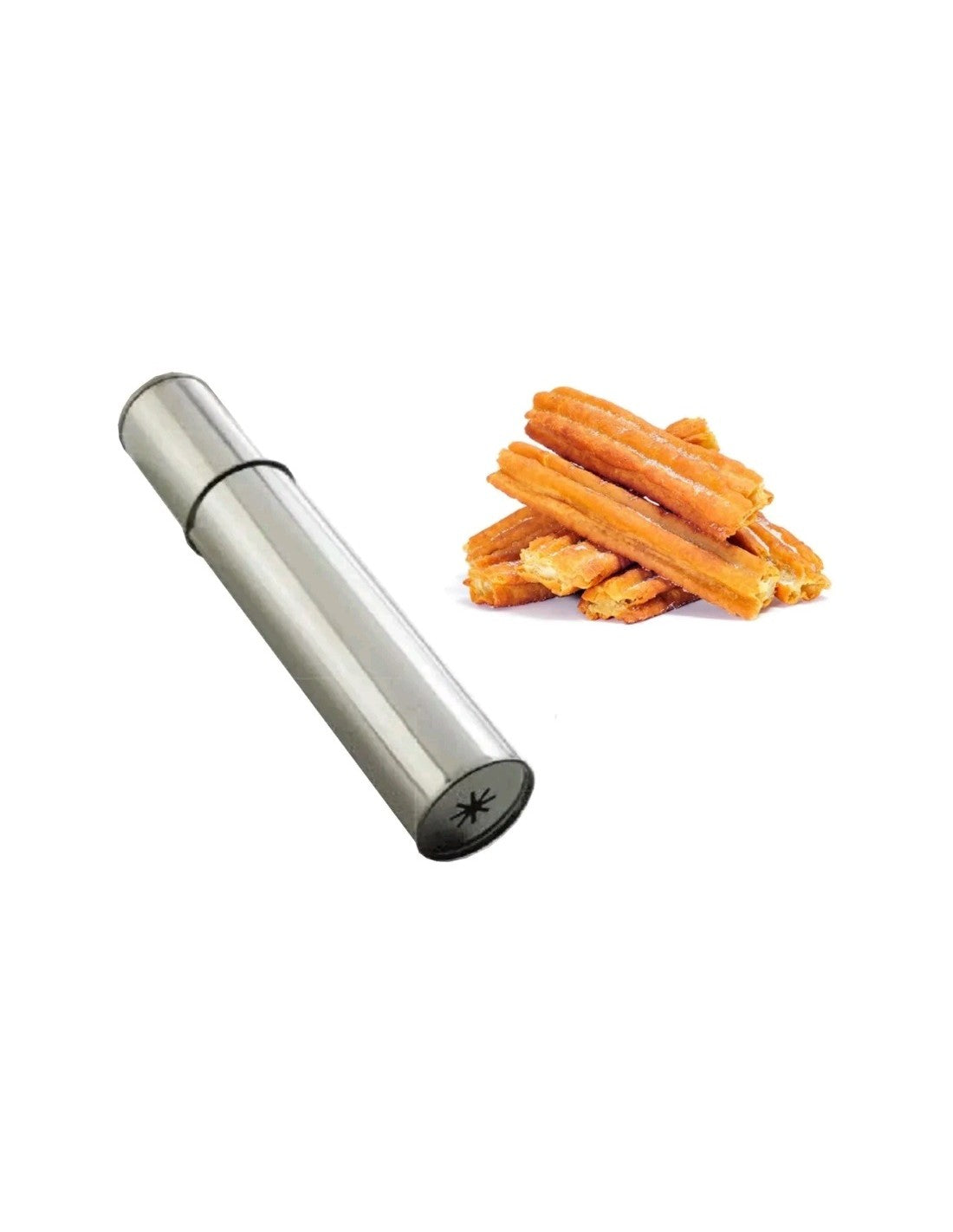 Churrera Plastica Con Embolo Plastico