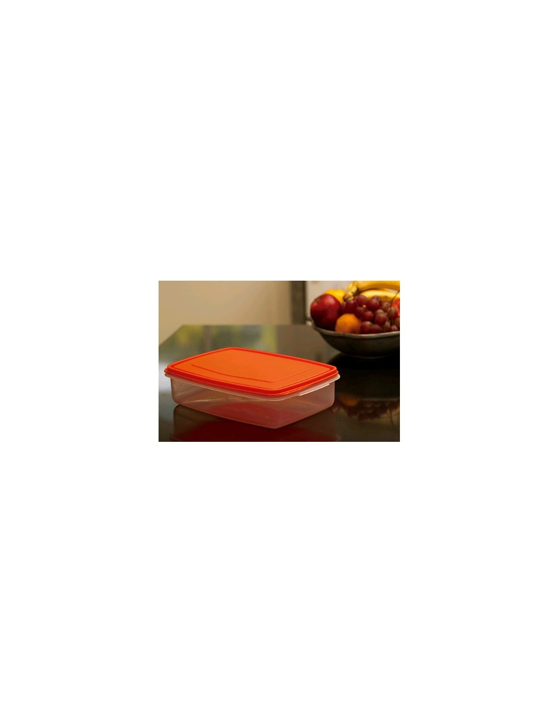 Contenedor Rectangular De 2,4 Lt.