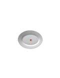 Fuente Oval De 30 Cm Vidrio Blanco Profesional Performa