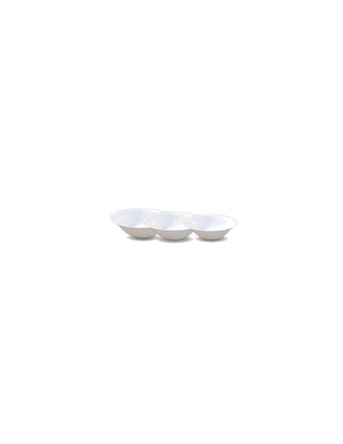 Ensaladera Vidrio Blanco De 22,5 Cm - Pbw90