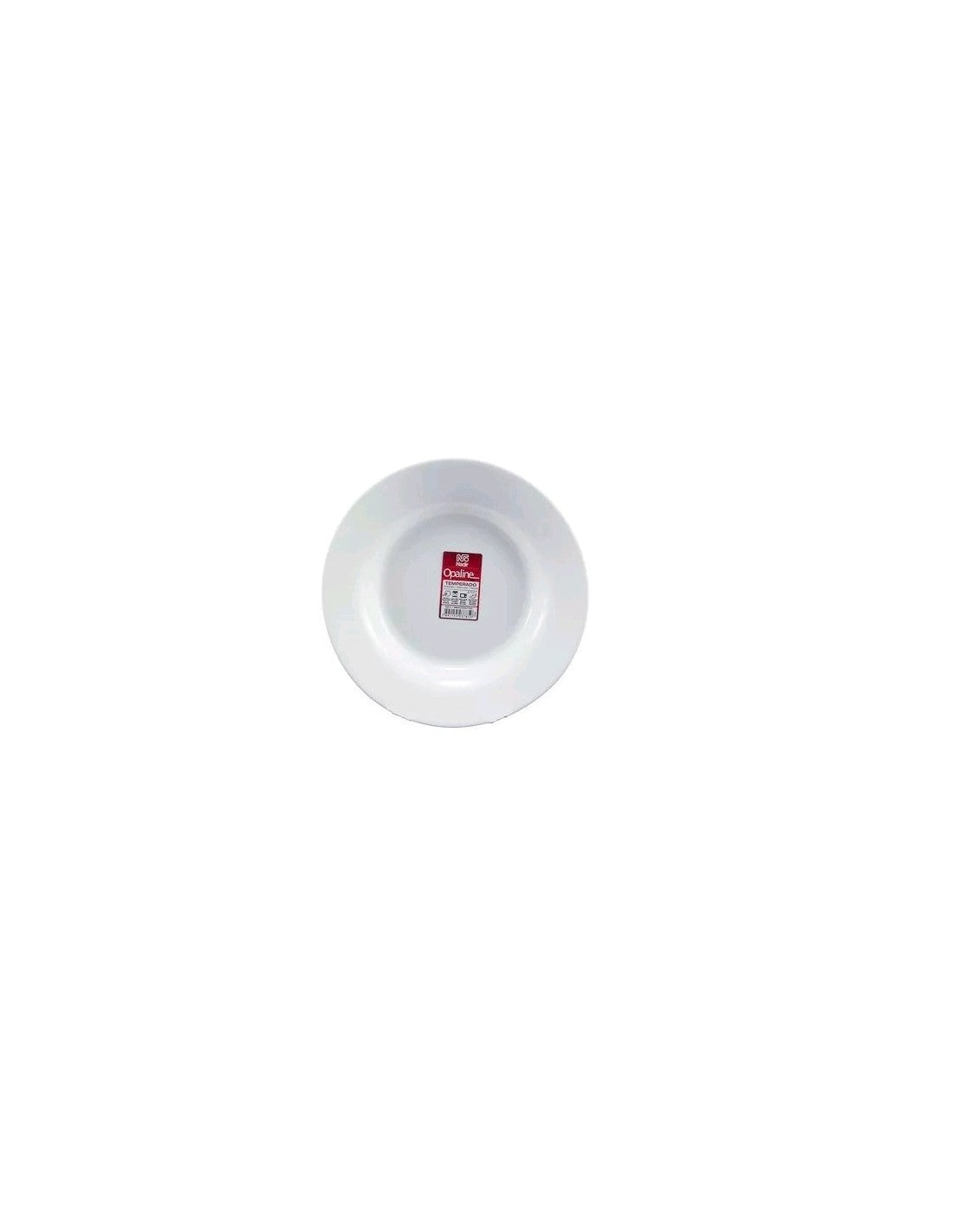 Plato Menu Hondo De 23 Cm Vidrio
