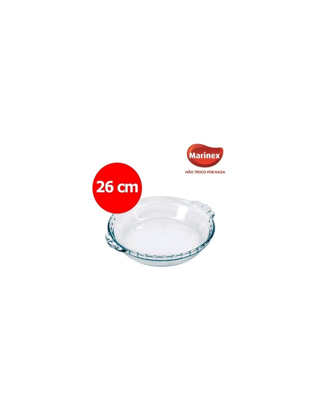 Tartera Vidrio De 25,7 Cm X 4,7 Cm De 1,3 Lts – Bazar Gie