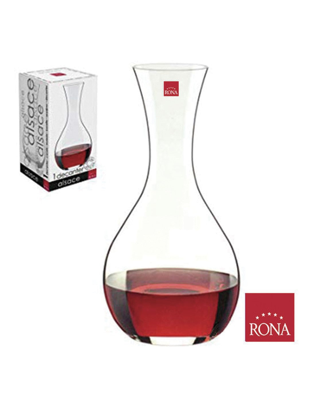 Decanter Alsace Rona Carafes De 1200 Ml