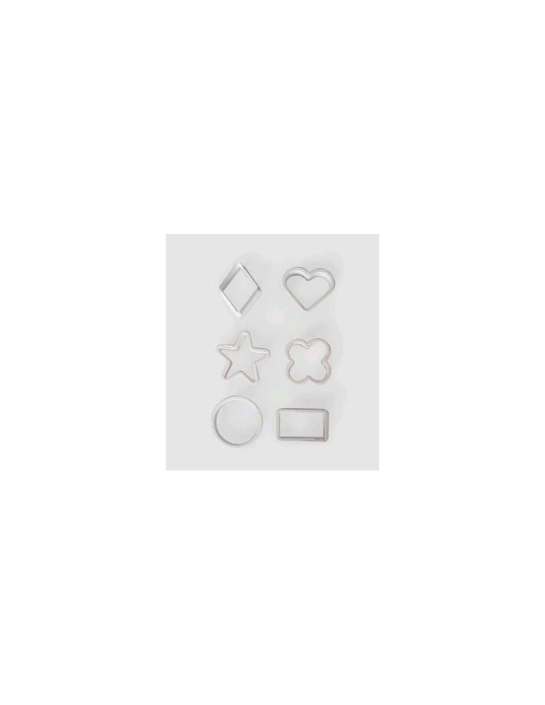 Cortante Galletitas Set X 6 Unid
