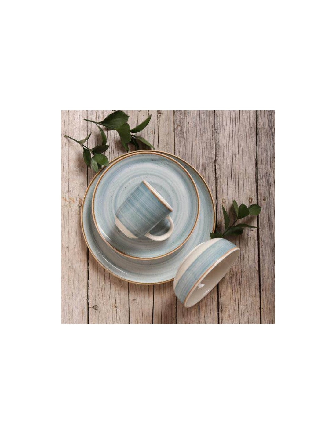 Plato Playo Caoba De 28,2 Cm
