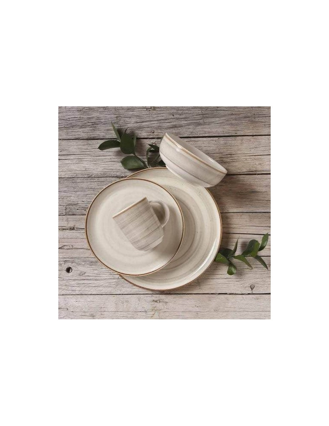 Plato Playo Caoba De 28,2 Cm
