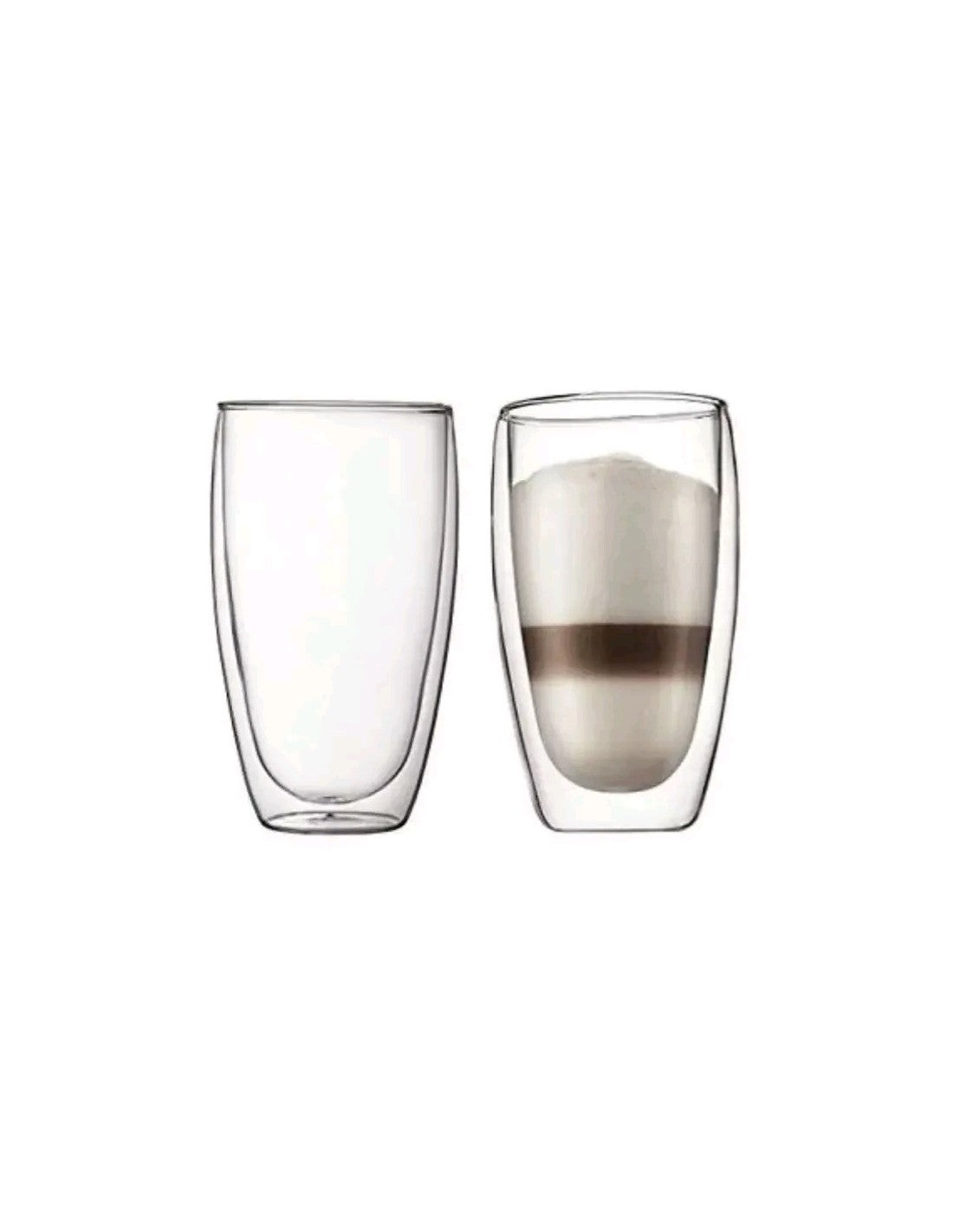 Vaso Doble Vidrio De 385 Ml