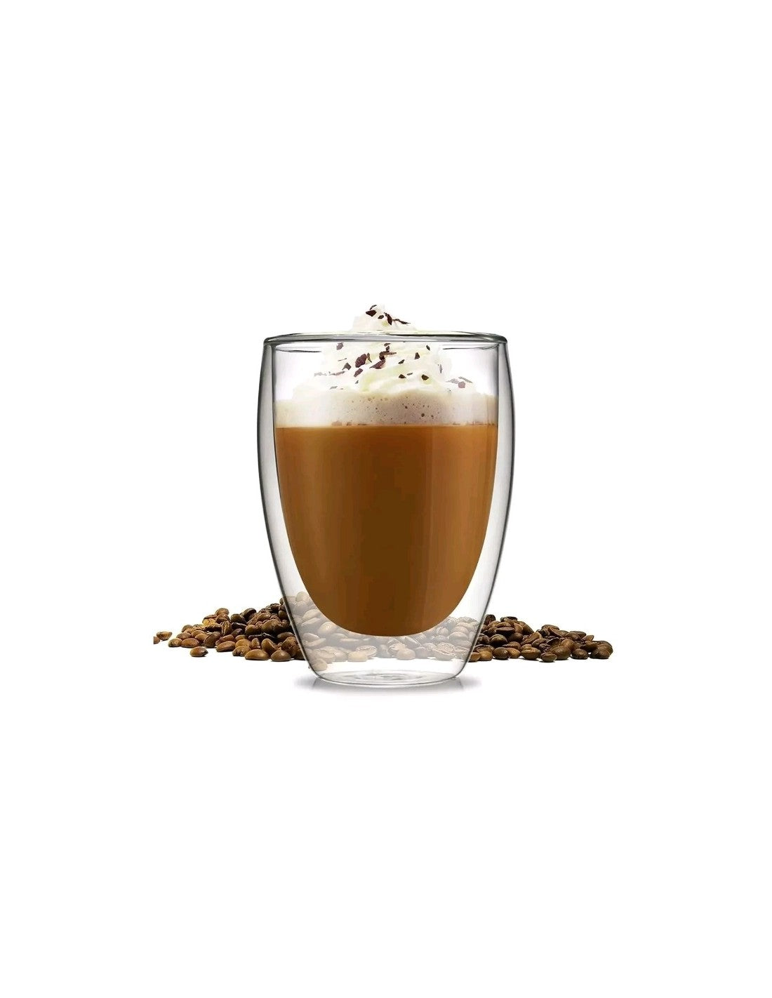 Vaso Doble Vidrio De 90 Ml