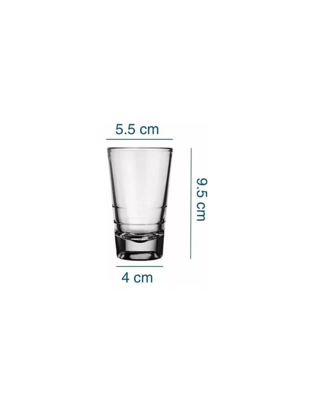 Vaso Aperitivo Tequila De 100 Cc