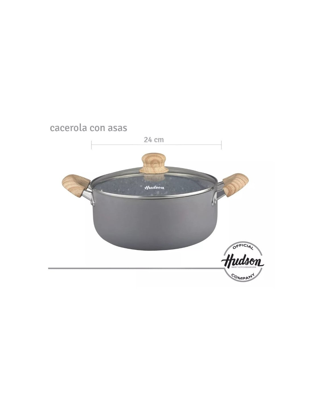 Cacerola Granito Ceramico Nº24 Cm
