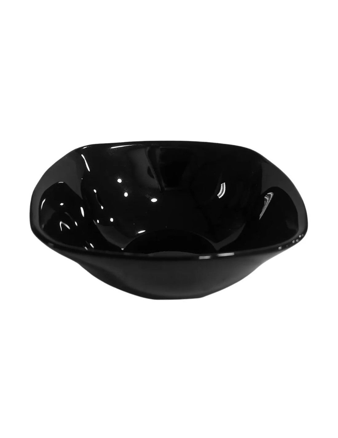 Compotera Cuadrada Negra De 11 Cm