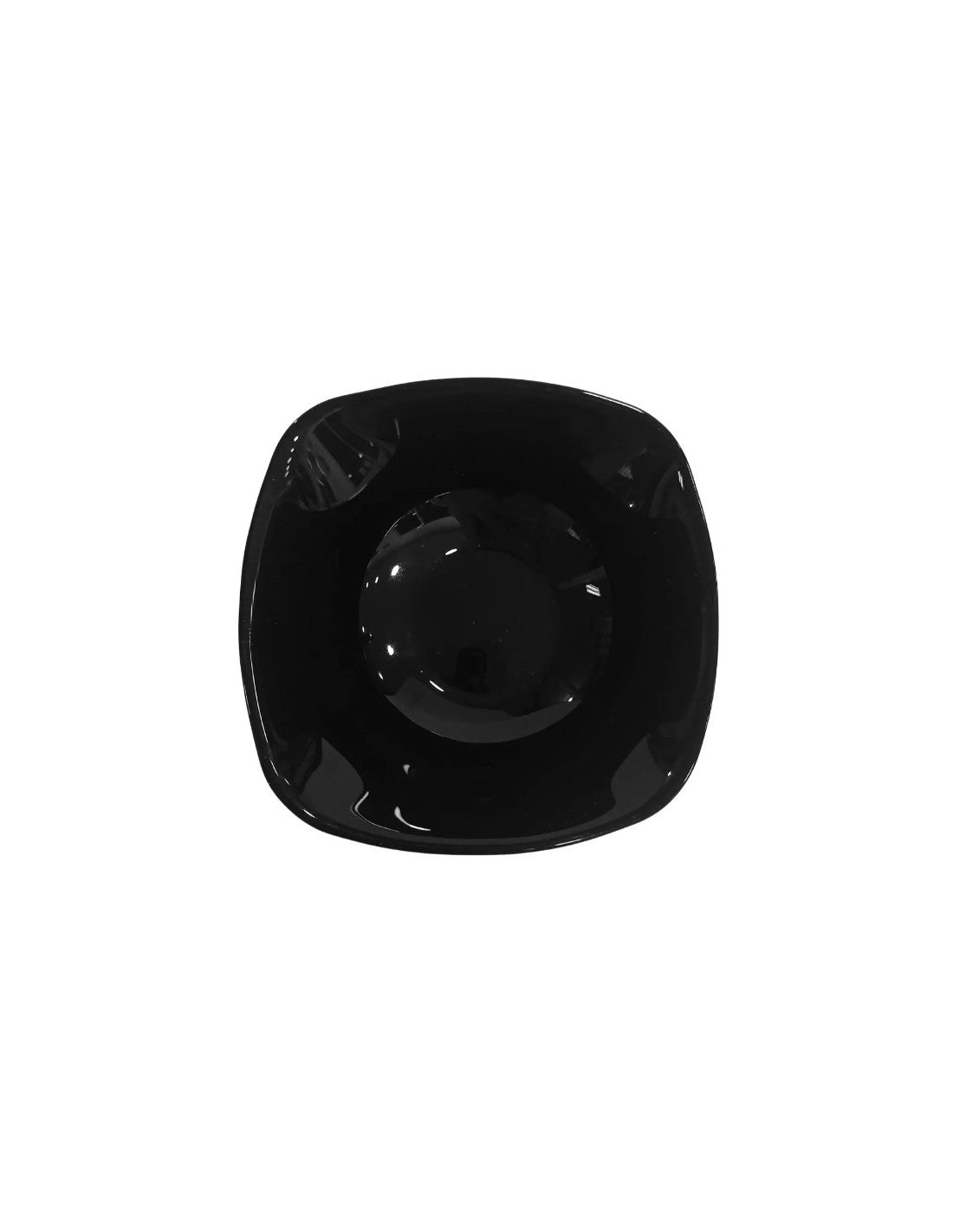Compotera Cuadrada Negra De 11 Cm