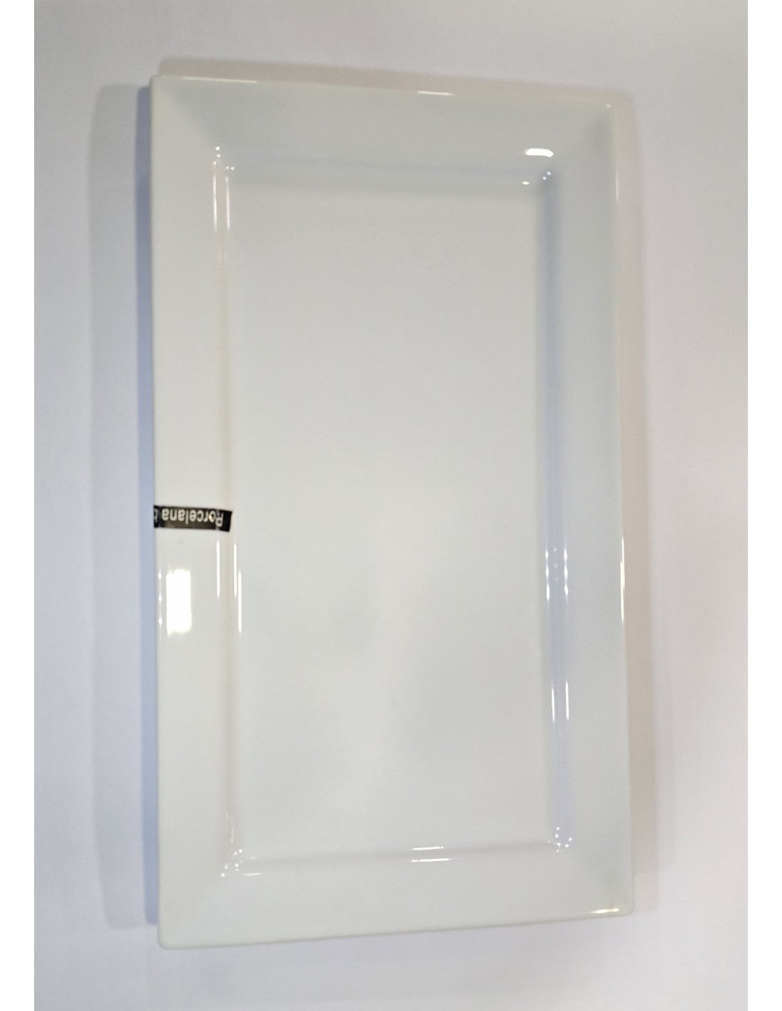Fuente Rectangular Porcelana 38 X 22 Cm