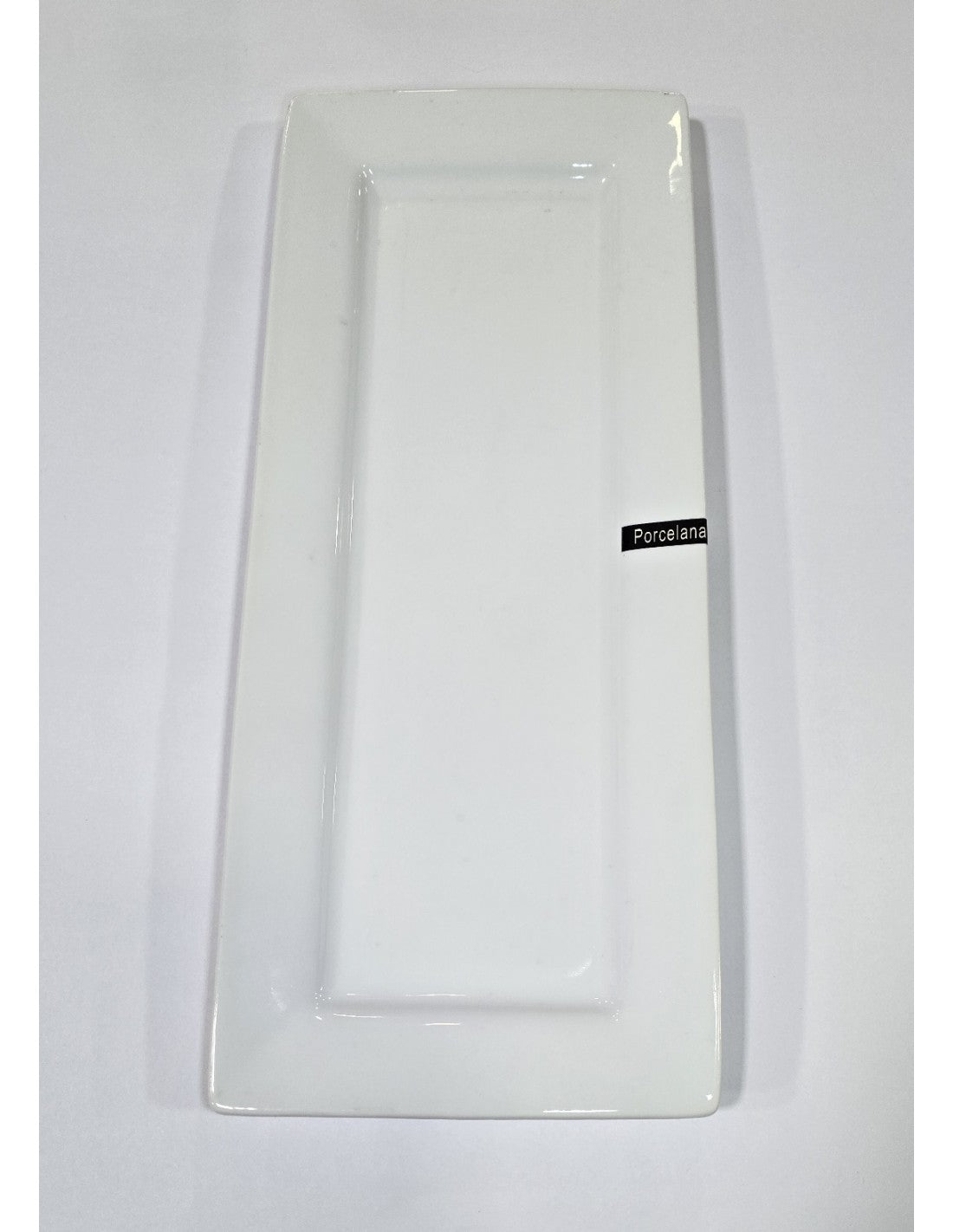 Fuente Rectangular Porcelana 40 X 17 Cm