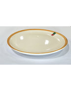 Plato Ceramica Playo De 25 Cm Filo Terra Grueso