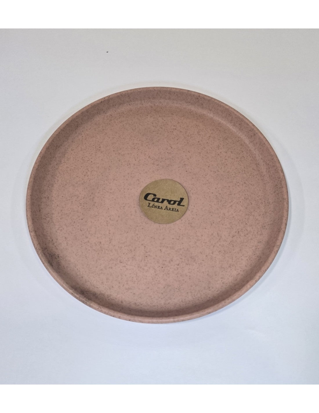 Plato Plastico Postre De 21 Cm Carol