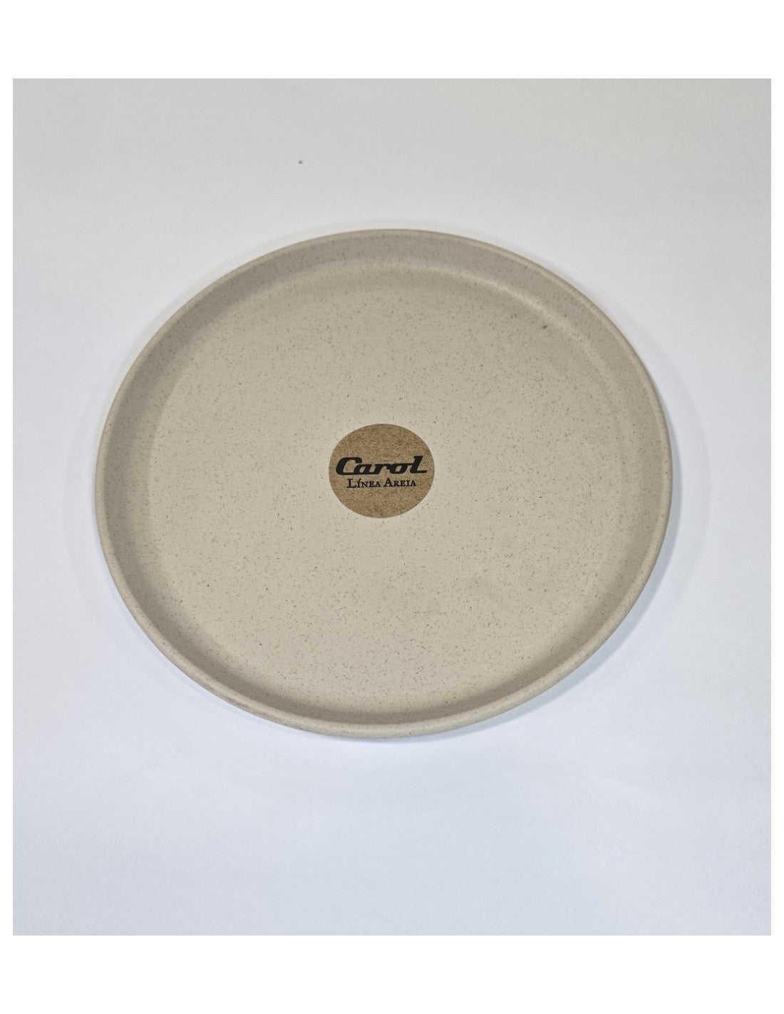 Plato Plastico Postre De 21 Cm Carol