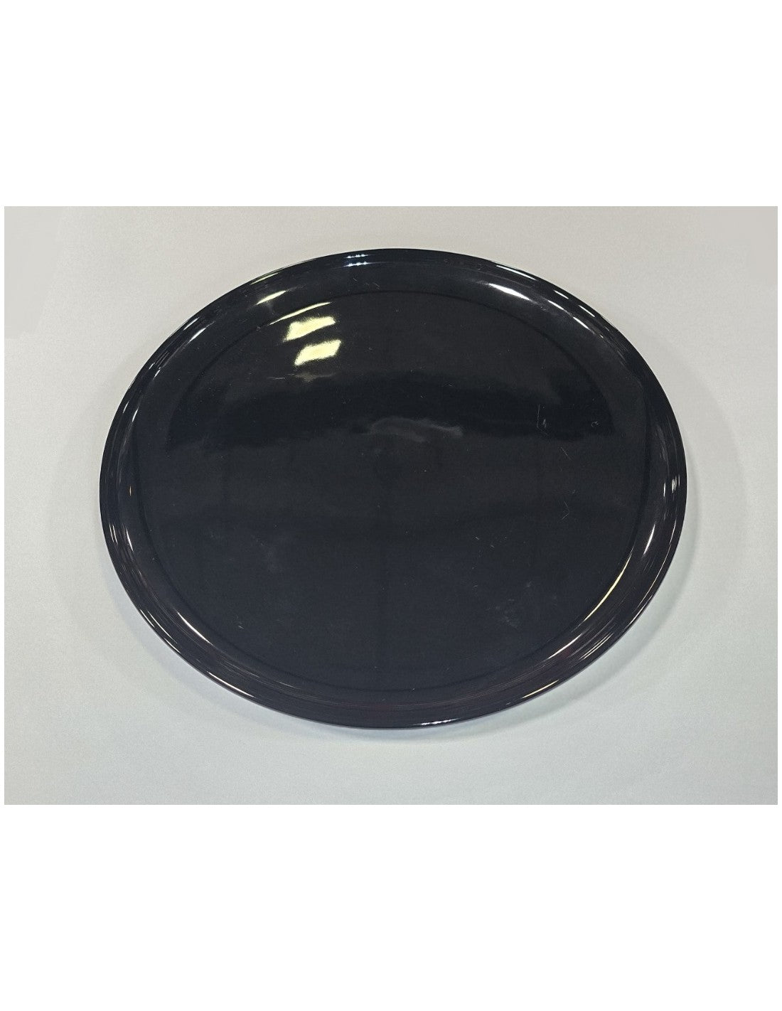 Plato Playo Negro De 26 Cm Oslo