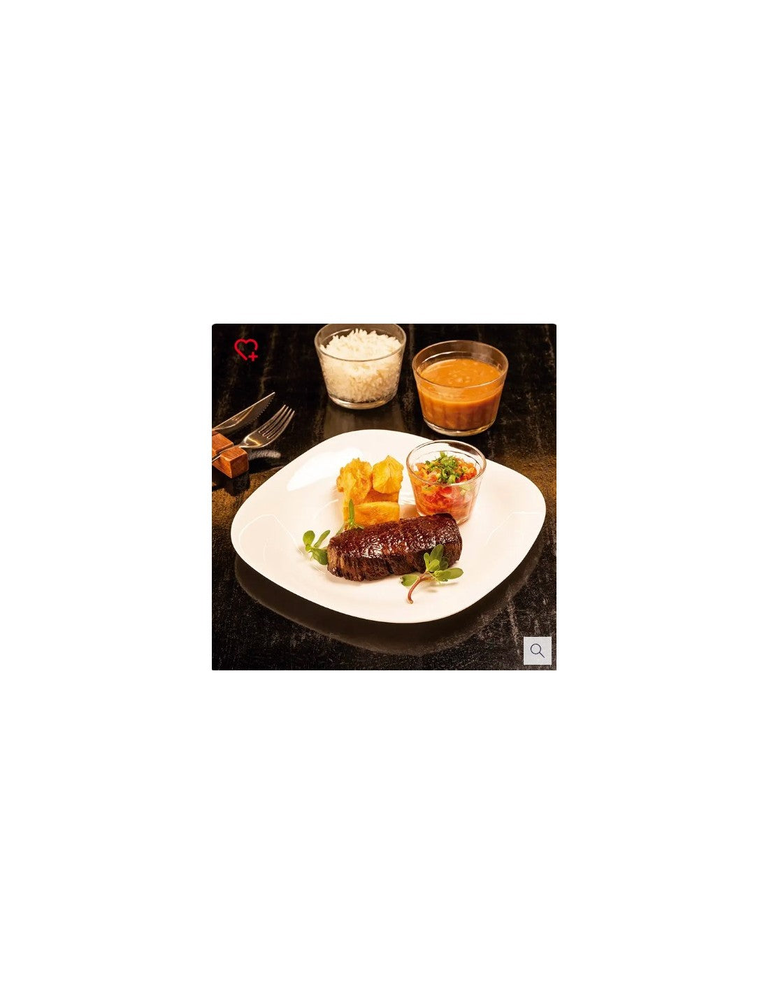 Plato Plaza Playo De 27 Cm Cuadrado