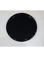 Plato Postre Negro De 20 Cm Oslo