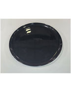 Plato Postre Negro De 20 Cm Oslo