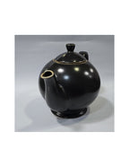 Tetera Porcelana Marron De 1200 Cc