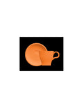 Jarrito Cafe C/plato De 180 Cc Naranja "oferta"