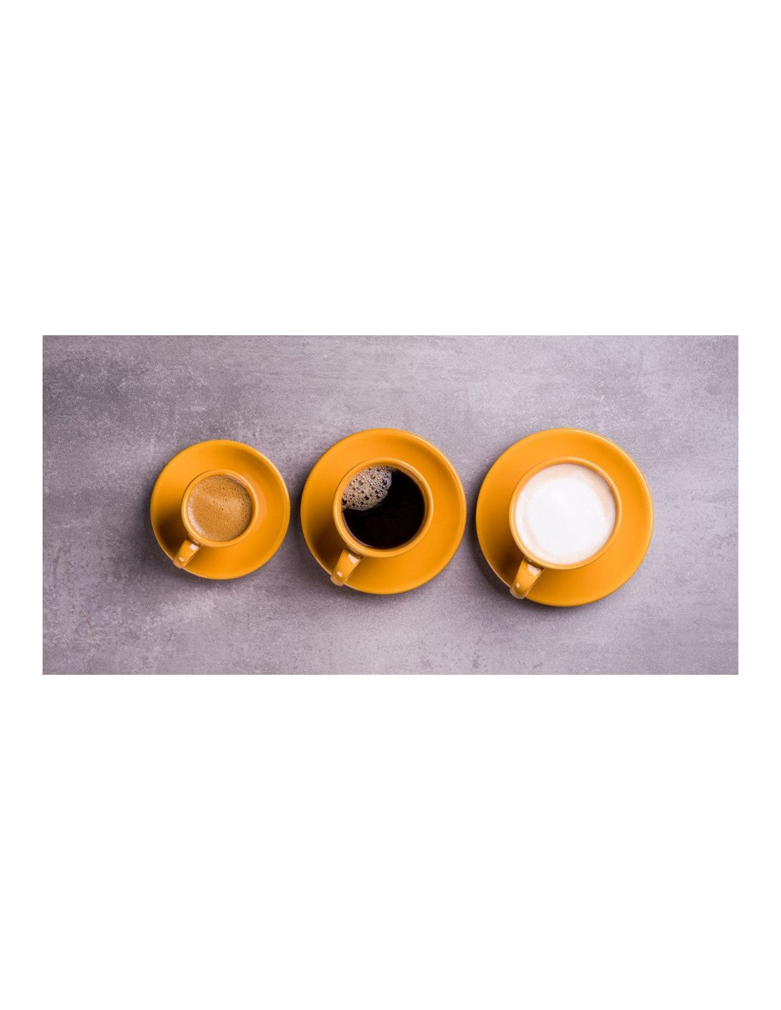 Pocillo Cafe C/plato De 80 Cc Amarillo "oferta"