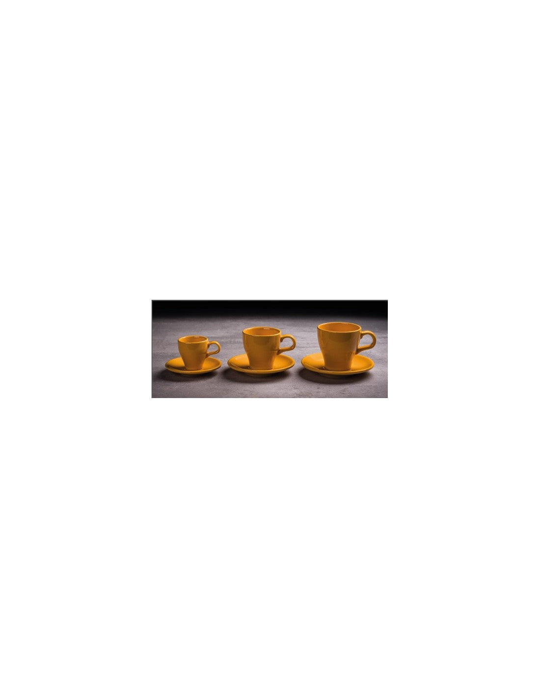 Taza Desayuno C/plato De 280 Cc Amarillo "oferta"