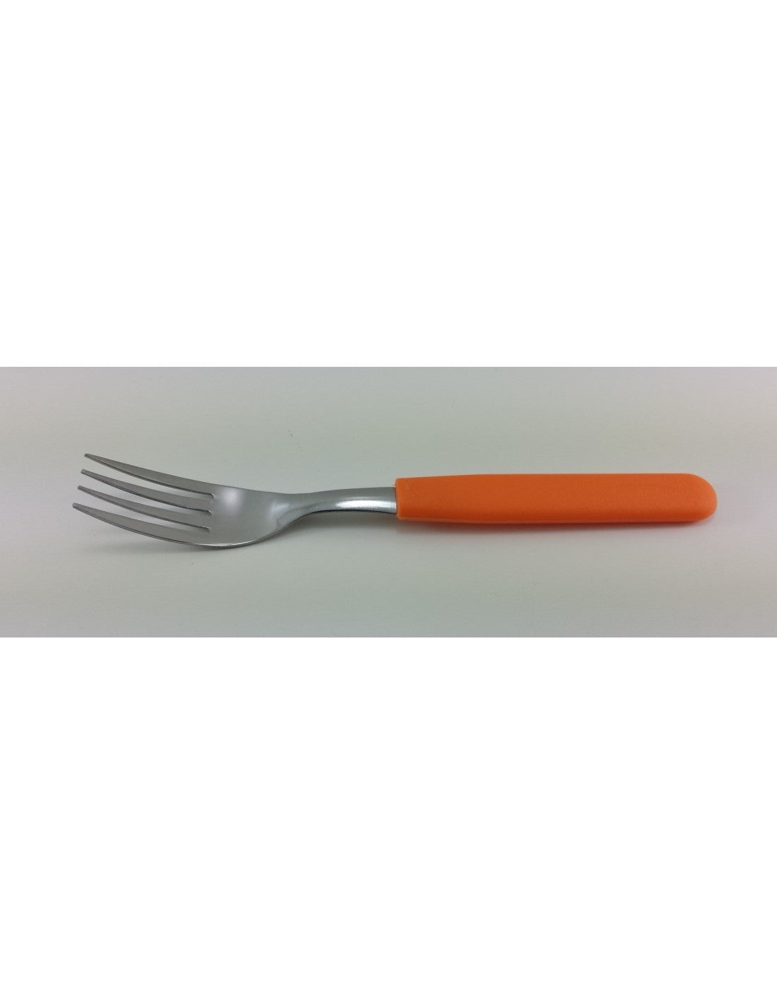 Tenedor Carol Mesa M/plastico Naranja