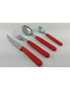 Cuchillo Carol Mesa M/plastico Rojo